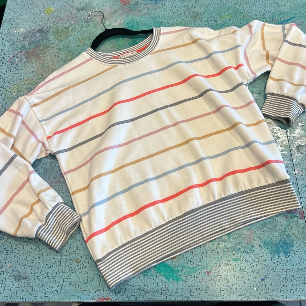 Striped Sweatshirt - Picture 2 of 7
